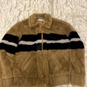 Never worn , smoke free home , super cute furry jacket